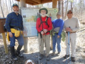members of Victor Hiking Club reached summit 