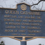 Historical Sign for Queen Catharine